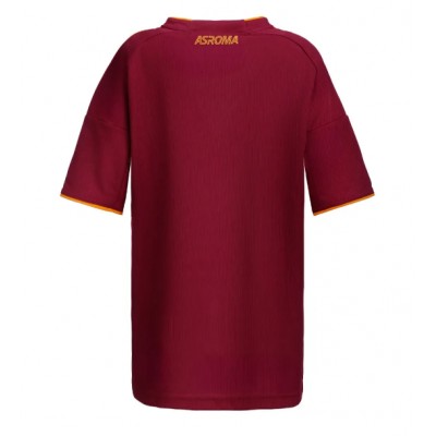 Ženski Nogometni dresi AS Roma Domači 2025-26 Kratek Rokav Ženski Nogometni dresi AS Roma Domači 2025-26 Kratek Rokav